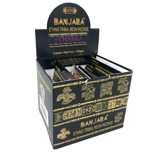 Banjara fagyanta – 7 csakra