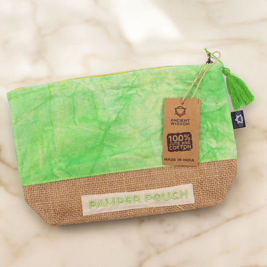 Pamper Pouch – Föld Anya Zöld – Kopottas Kőmosott