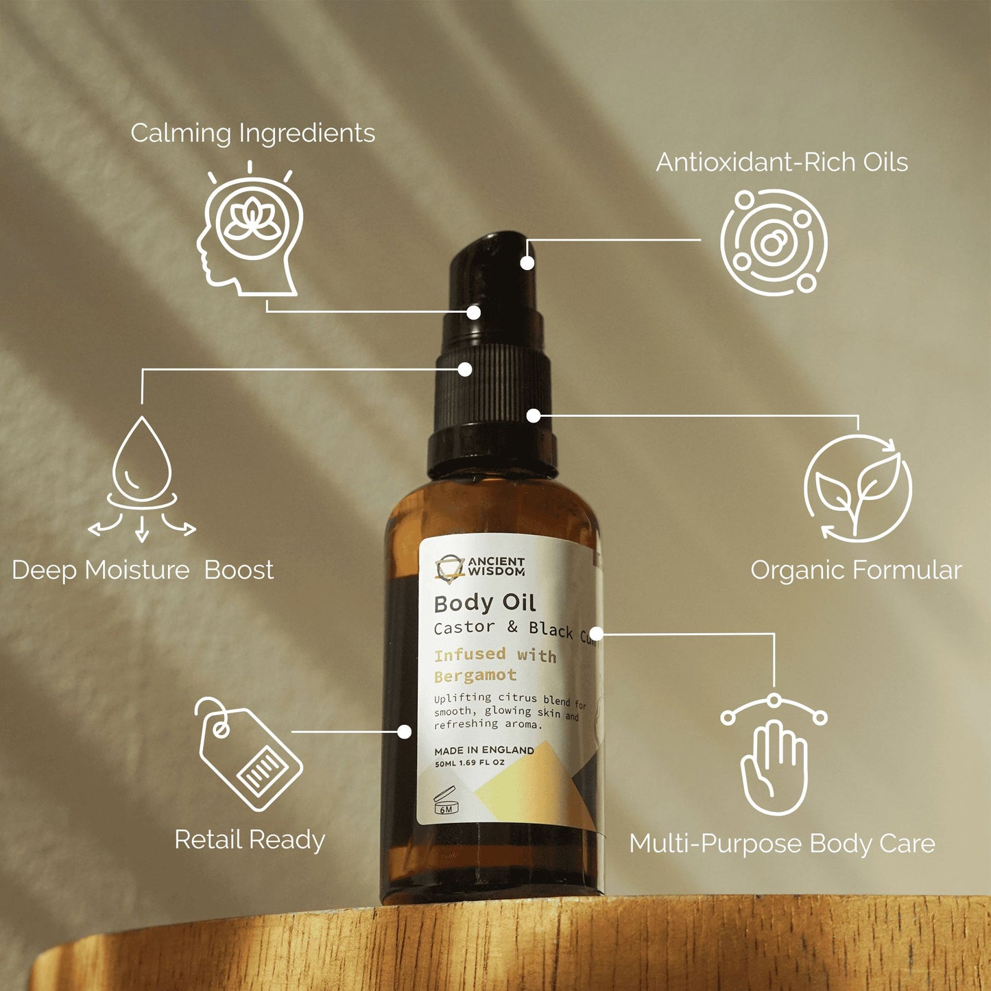Bio testolaj 50ml - Bergamott