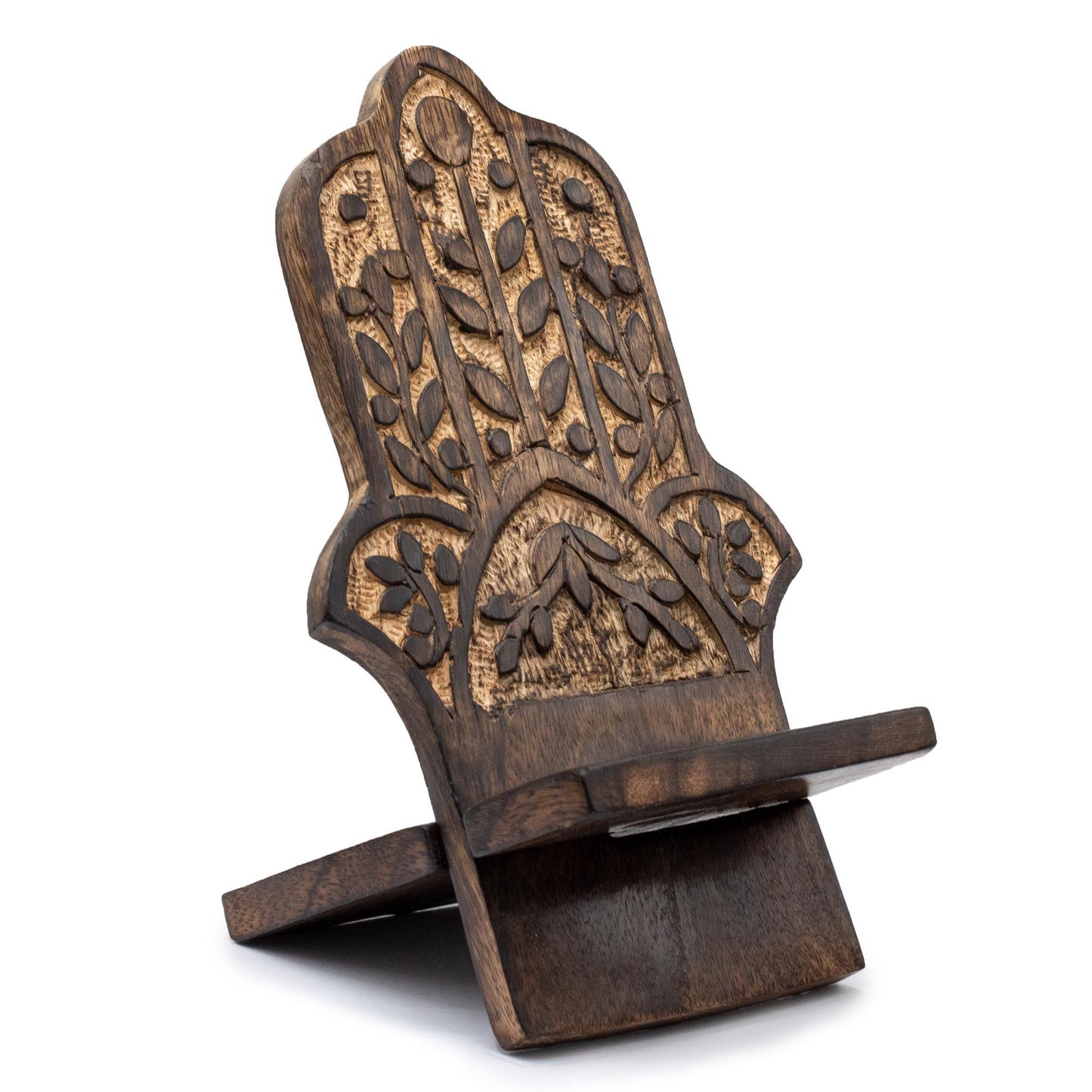 Faragott telefontartó – Hamsa 20x9,5 cm