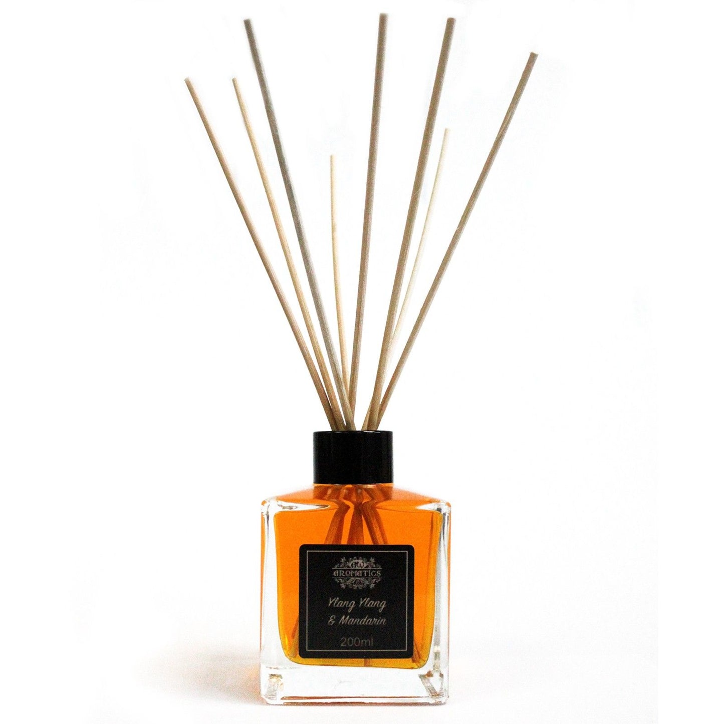 200 ml Ylang-ylang és mandarin illóolaj diffúzor pálcikákkal