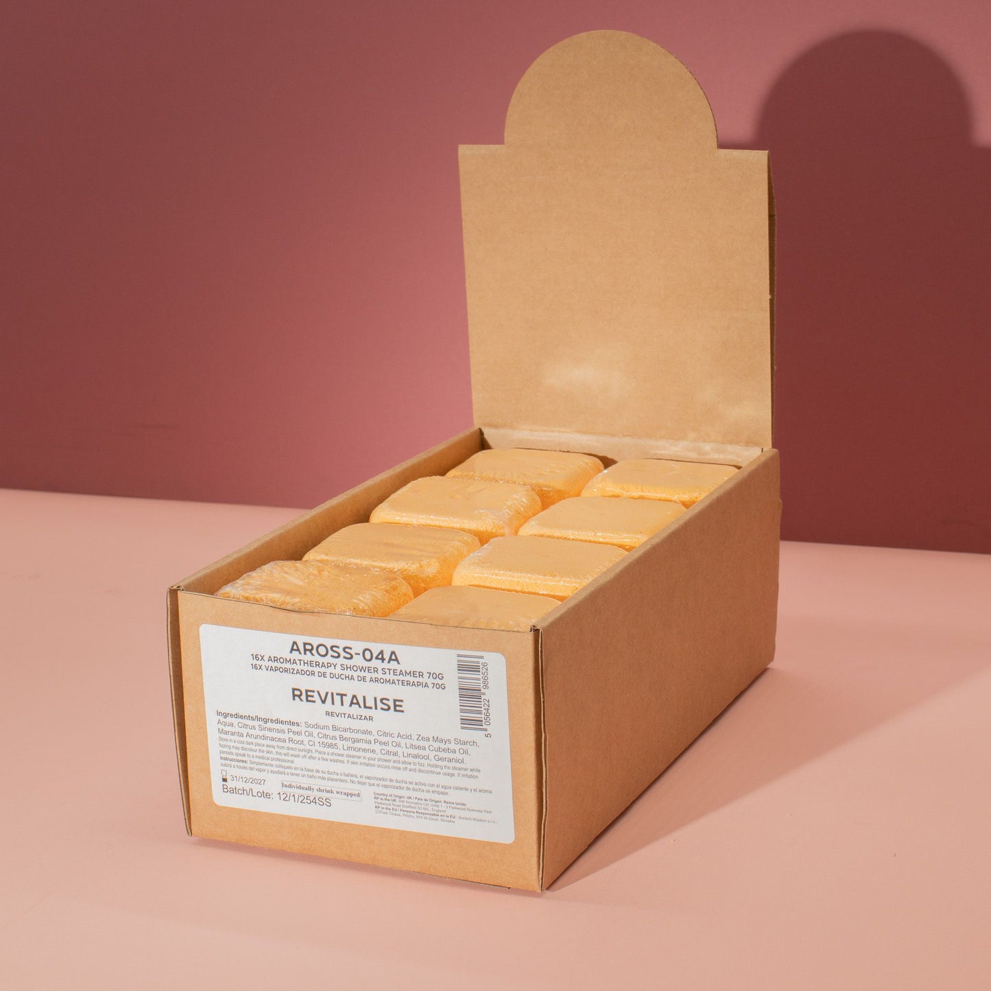 Aromaterápiás Tusfürdő Gőz 80g - Élénkítő
