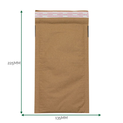 Kraft Párnázott Méhsejtes Boríték (135x225+40mm)