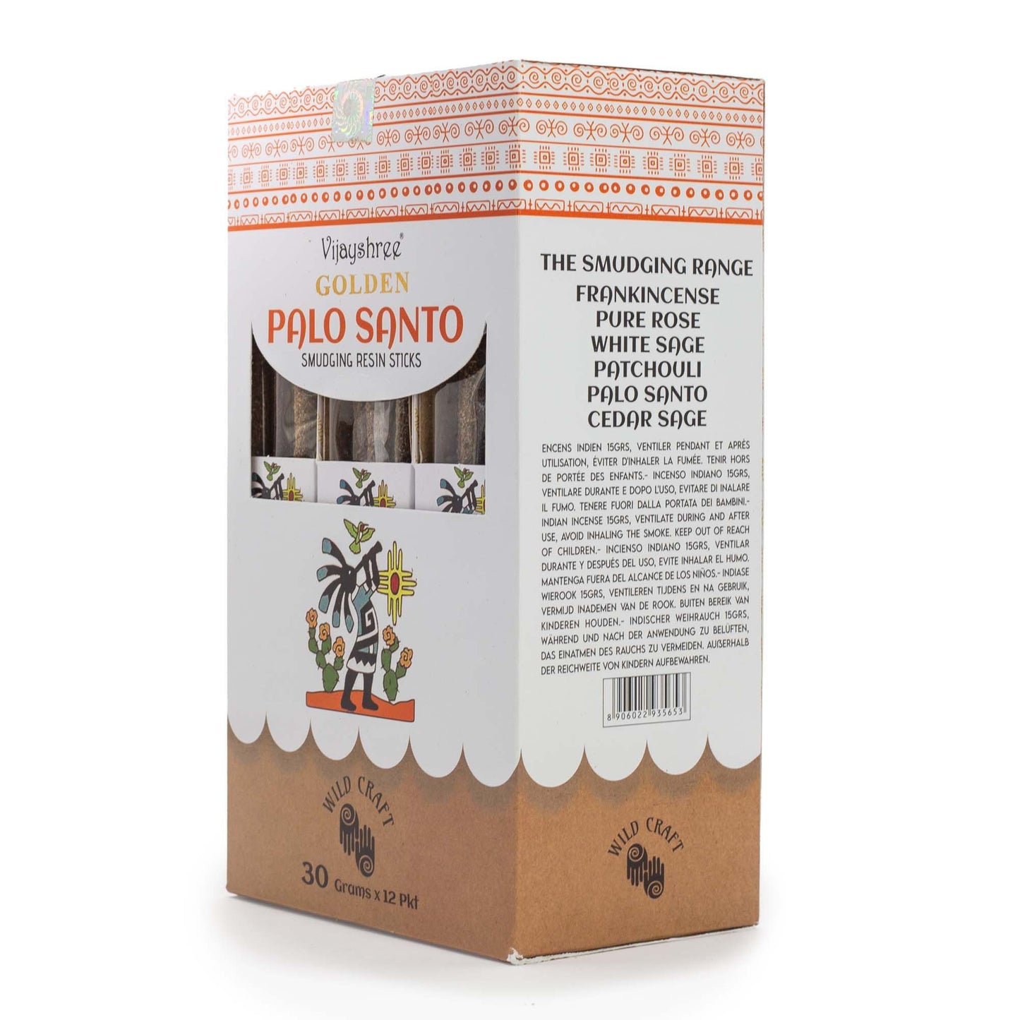 30g arany Palo Santo füstölőgyanta (6 db-os)