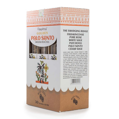 30g arany Palo Santo füstölőgyanta (6 db-os)