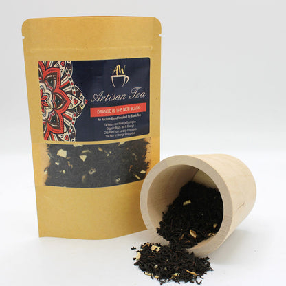 50g bio Naranj fekete tea