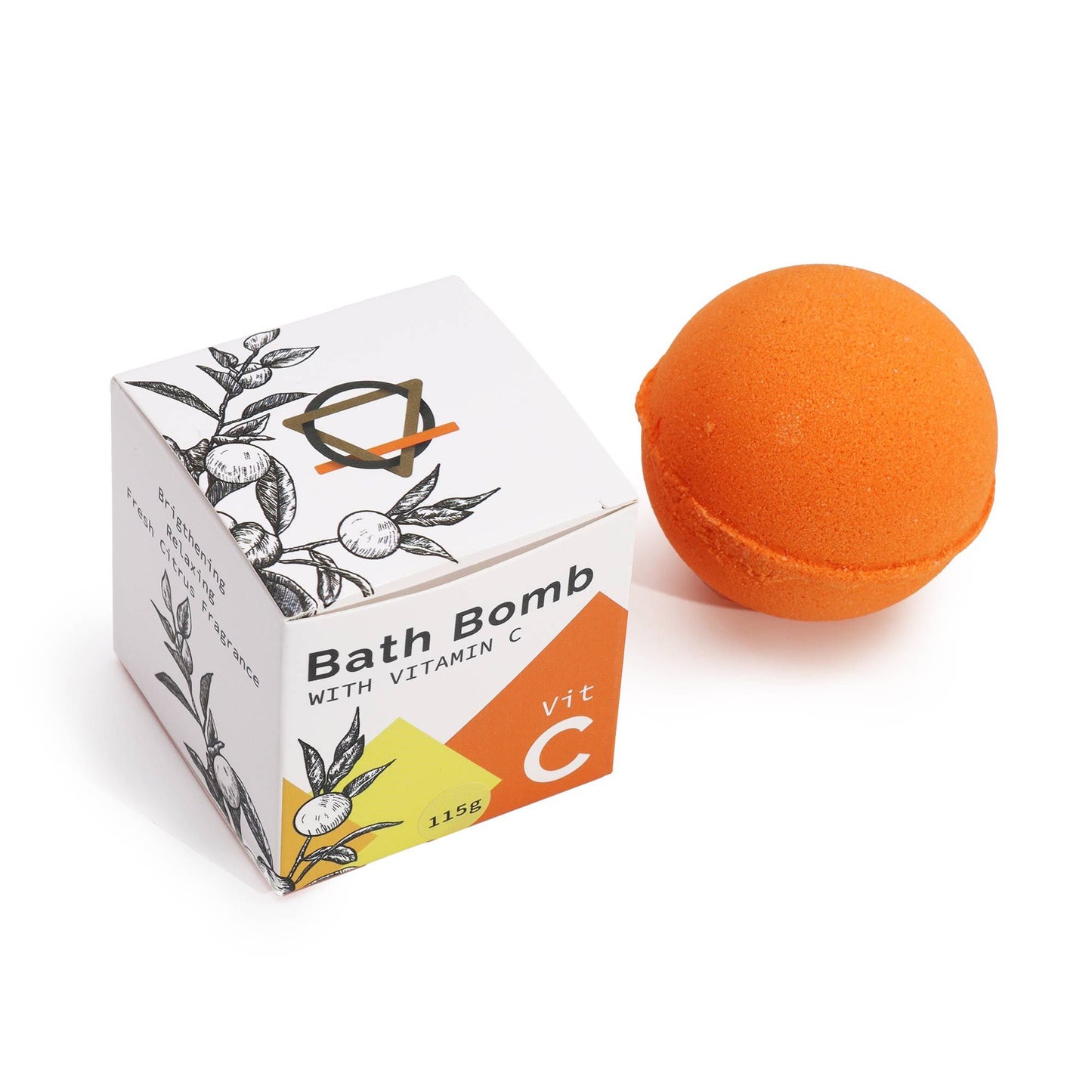 C-vitaminos pezsgőfürdőbomba illóolajokkal