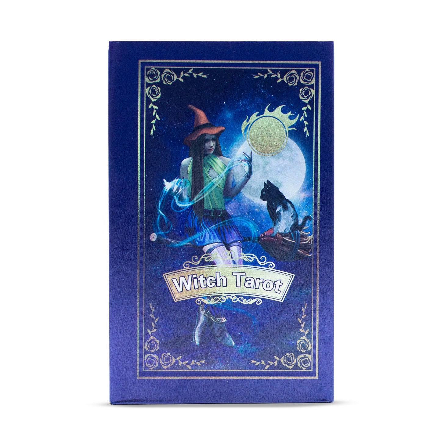 Lila Fóliás Tarot Kártya Készlet - Boszorkány Tarot - füzettel