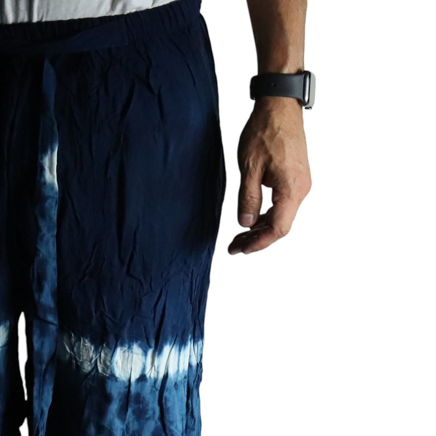 Japanese Style Lounge Pants - Teal & Orange