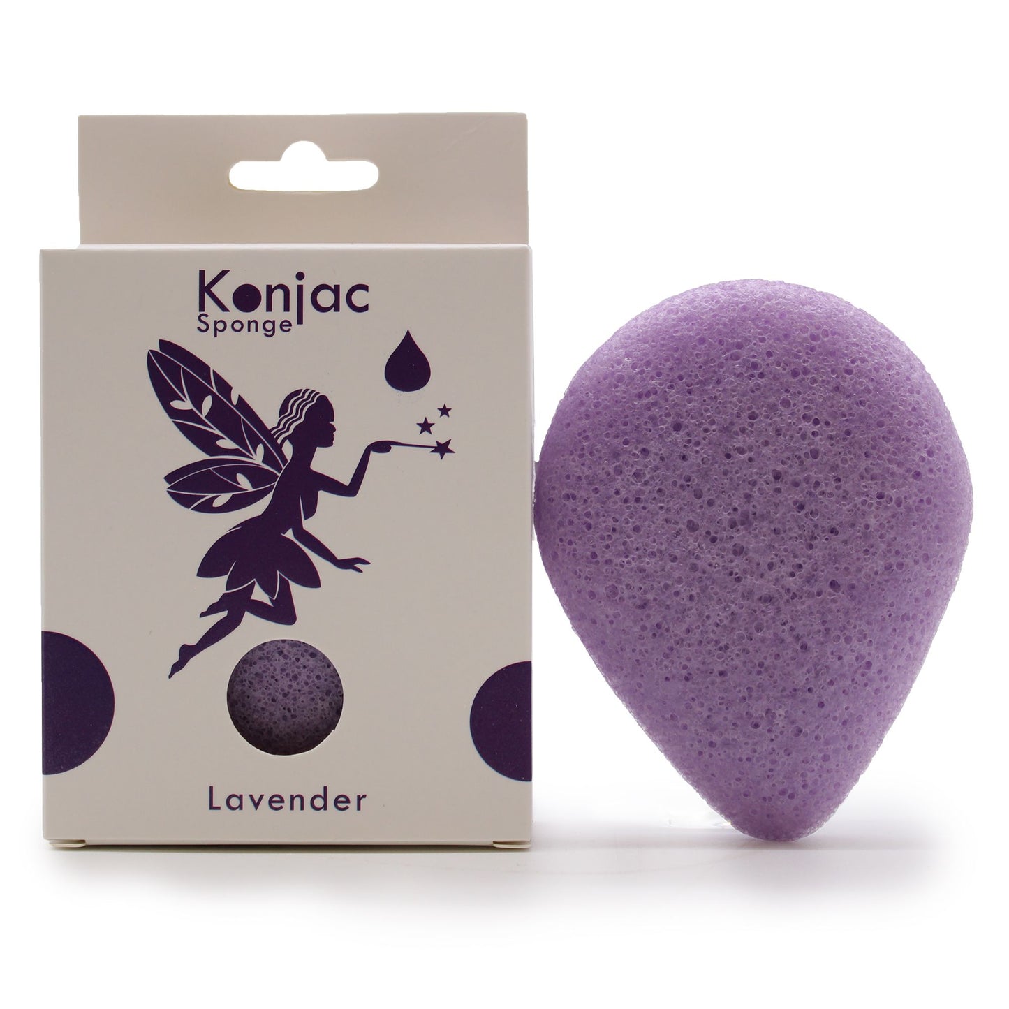 Könnycsepp konjac szivacs - Levendula - Nyugtató