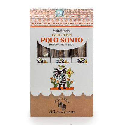 30g arany Palo Santo füstölőgyanta (6 db-os)
