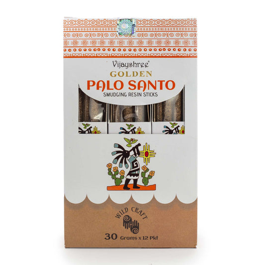 30g arany Palo Santo füstölőgyanta (6 db-os)