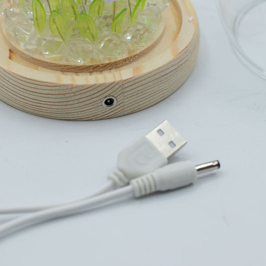 Virágzó Fény Kerti Dóm - 20 Tulán - LED USB