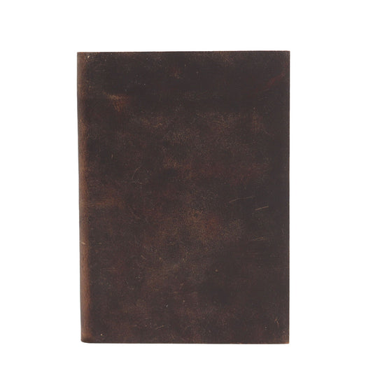 Fekete-barna napló – 100 vonalas oldal – 18x13 cm