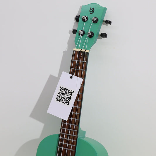 Kézműves ukulelle – Natúr Sunburst felület (4 húros)