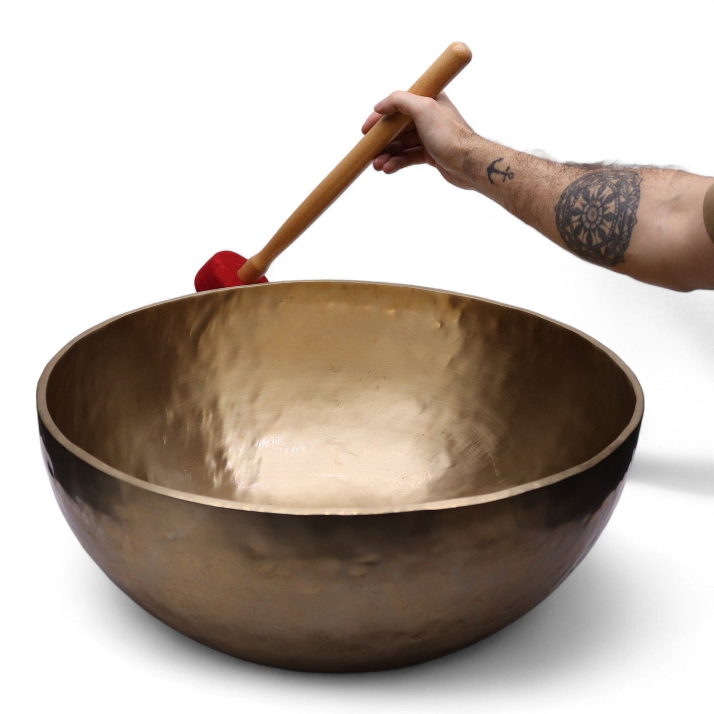 Natúr - Hatalmas vibrációs lábak, álló tál - 50x20cm - 10,7kg