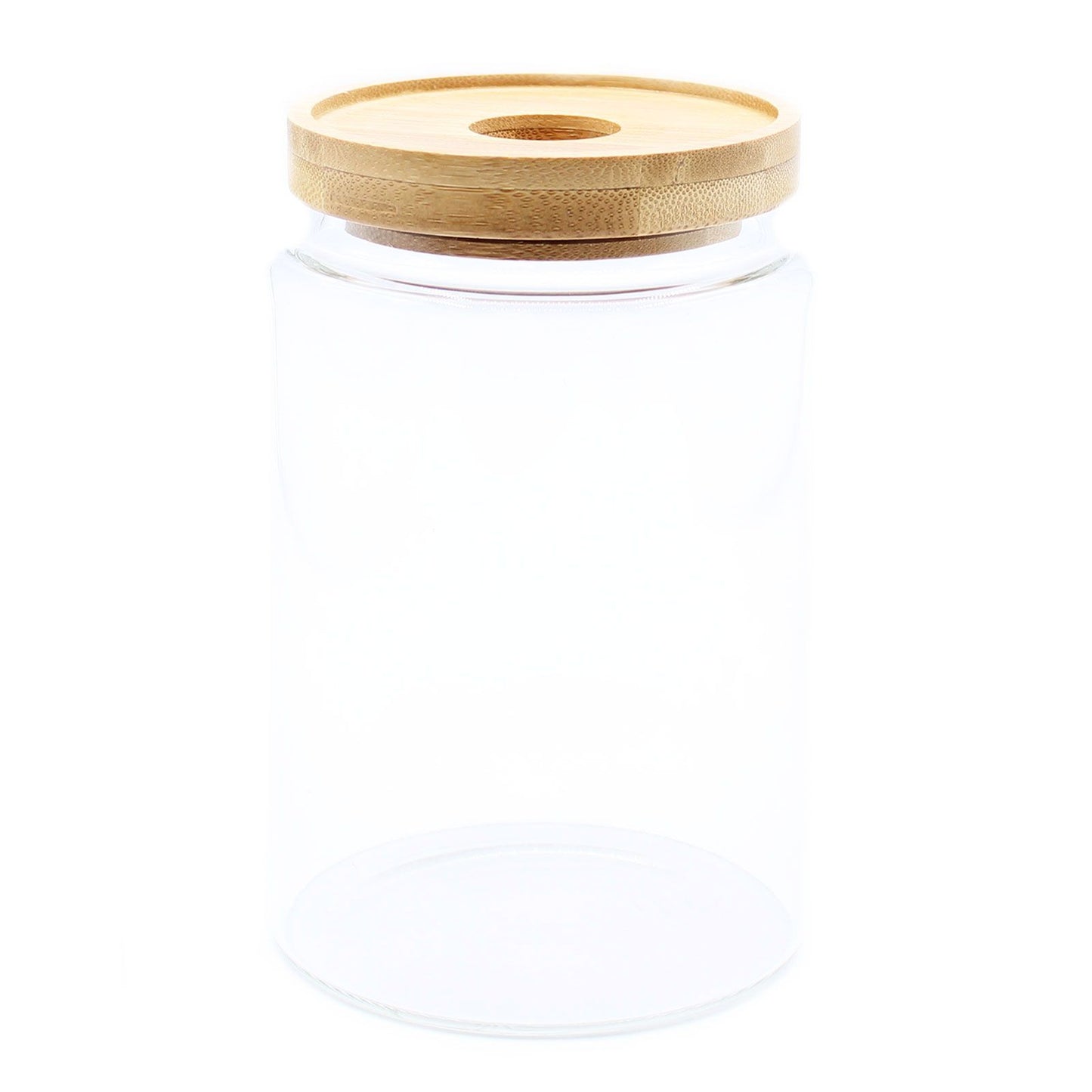 Kecses Bambusz Üveg Tartály - 15cm