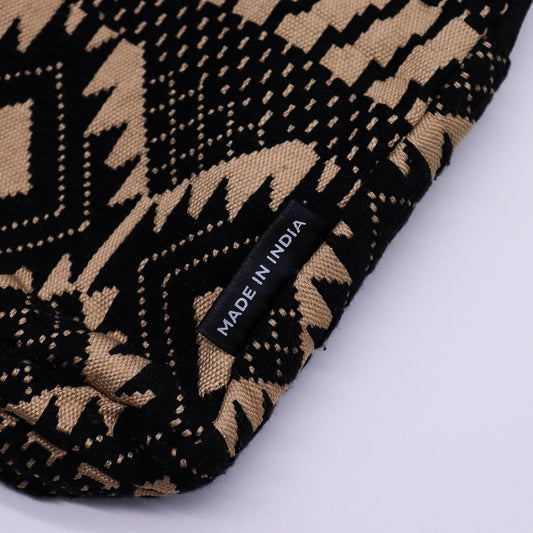 Jacquard natúr táskák - Sivatagi szövőszék - Kereszttáska
