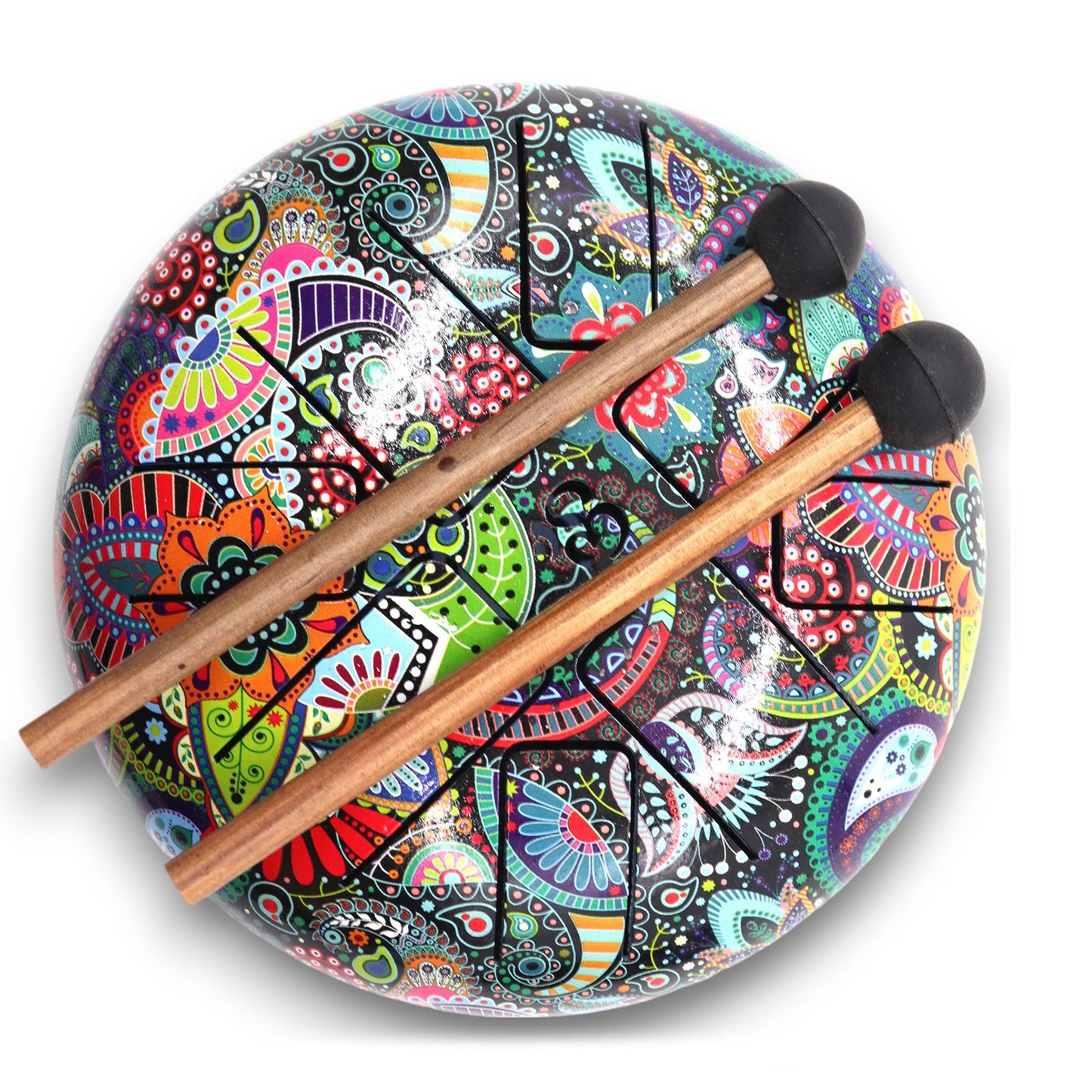 Acélnyelvű Happy Drums – Többszínű OM – 18 cm