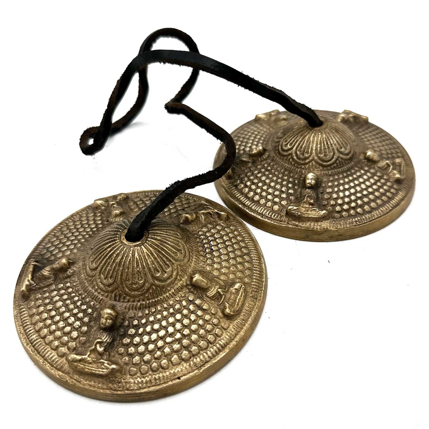 Tibeti tingsha – Öt Buddha – kb. 9,5 cm