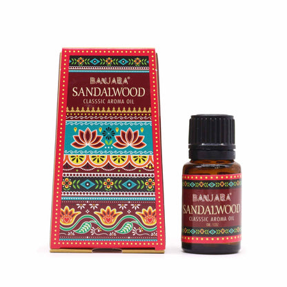 Banjara indiai illóolaj 10ml - Szantálfa
