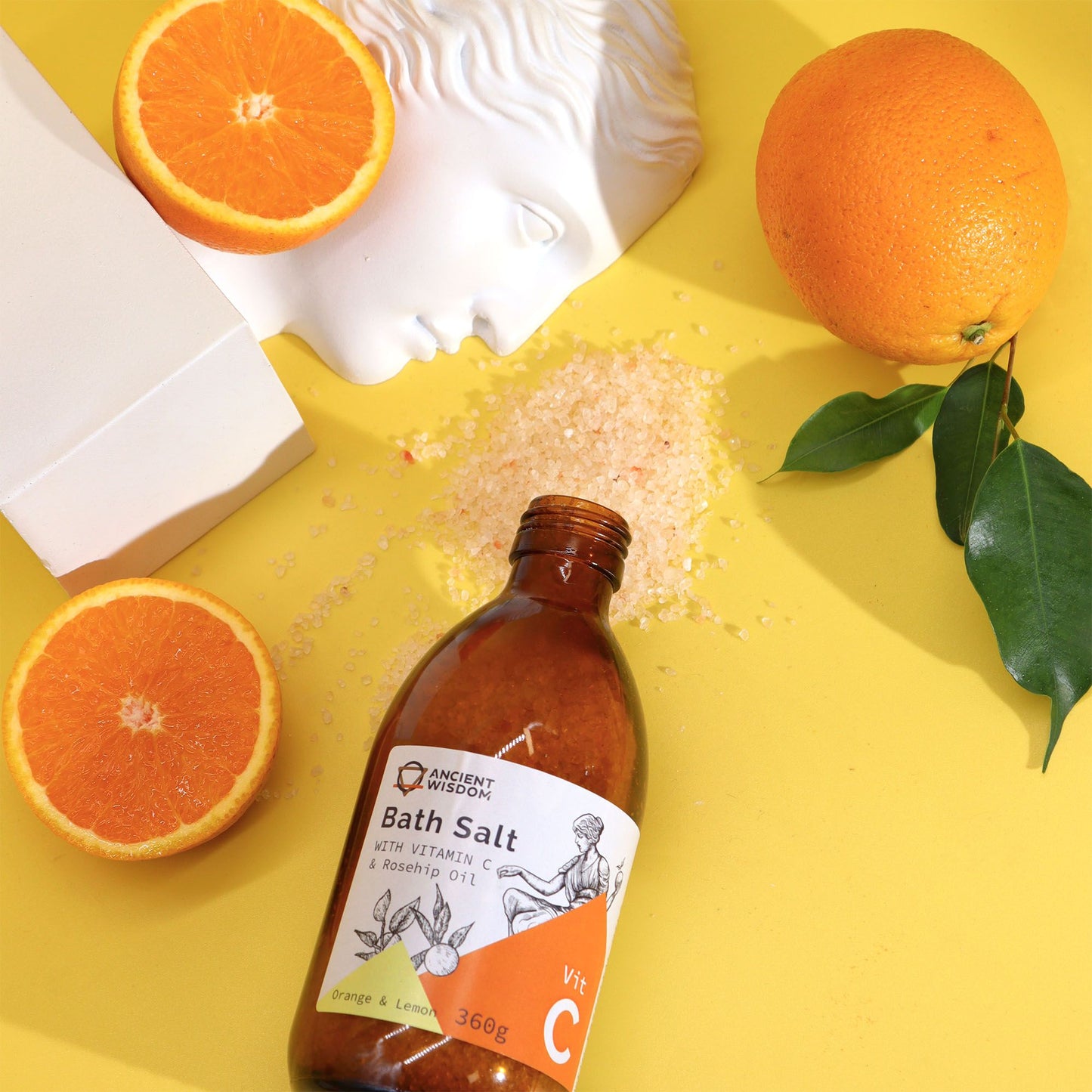 C-vitaminos fürdősó – Érezze magát Ősi Istennőnek