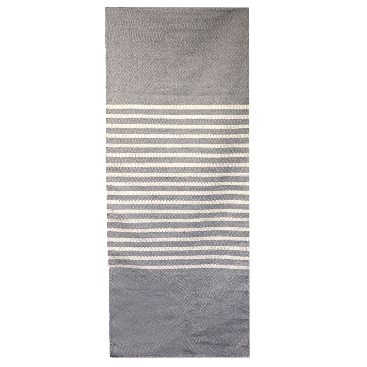 Indiai pamutszőnyeg - 70x170cm - Szürke
