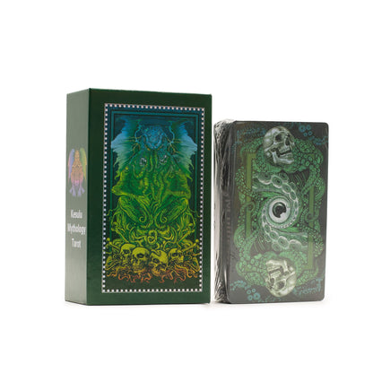 Fóliás Tarot Kártya Készlet - Cthulhu Mitológia - füzettel