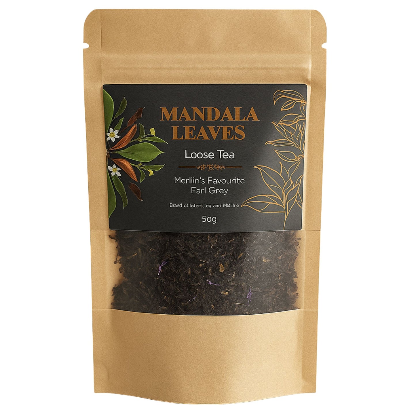 50g Merlin kedvenc Earl Grey teája