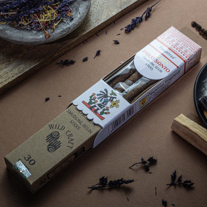 30g arany Palo Santo füstölőgyanta (6 db-os)