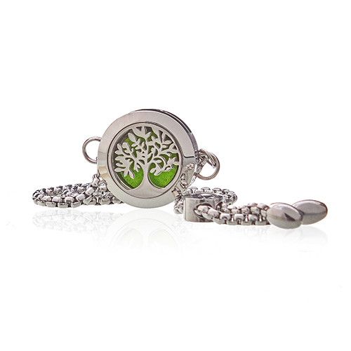Aromaterápiás ékszer karkötő – Életfa – 20 mm