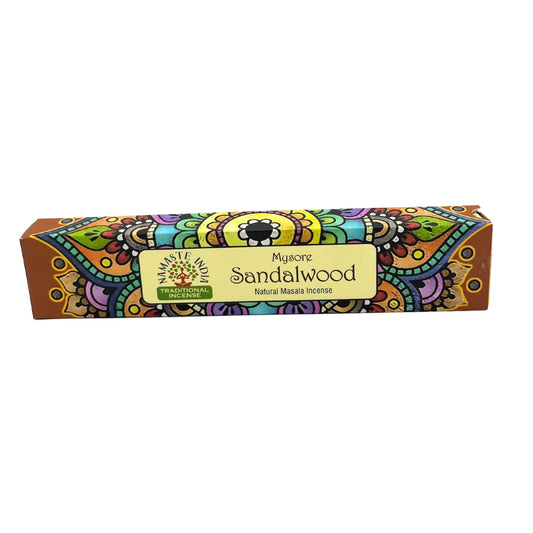 Namaste Mandala Masala füstölő – szantálfa