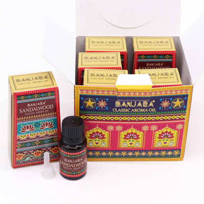 Banjara indiai illóolaj 10ml - Szantálfa