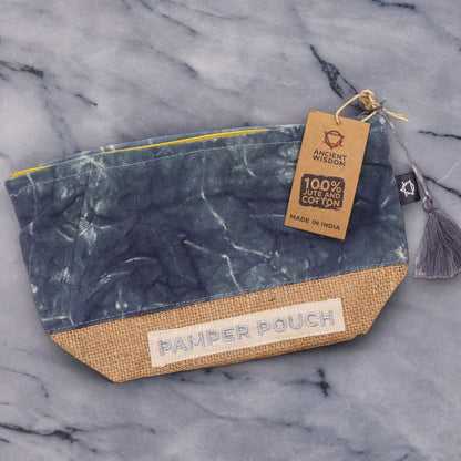 Pamper Pouch – Szénszürke – Kőmosott