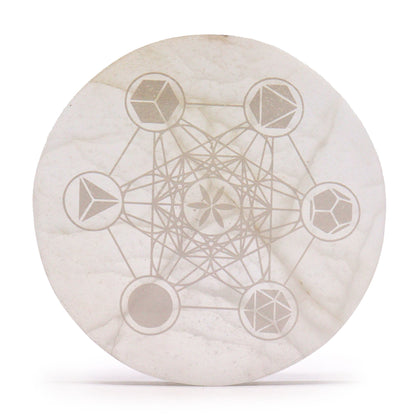 Nagy töltőtányér 18 cm – Szent geometria