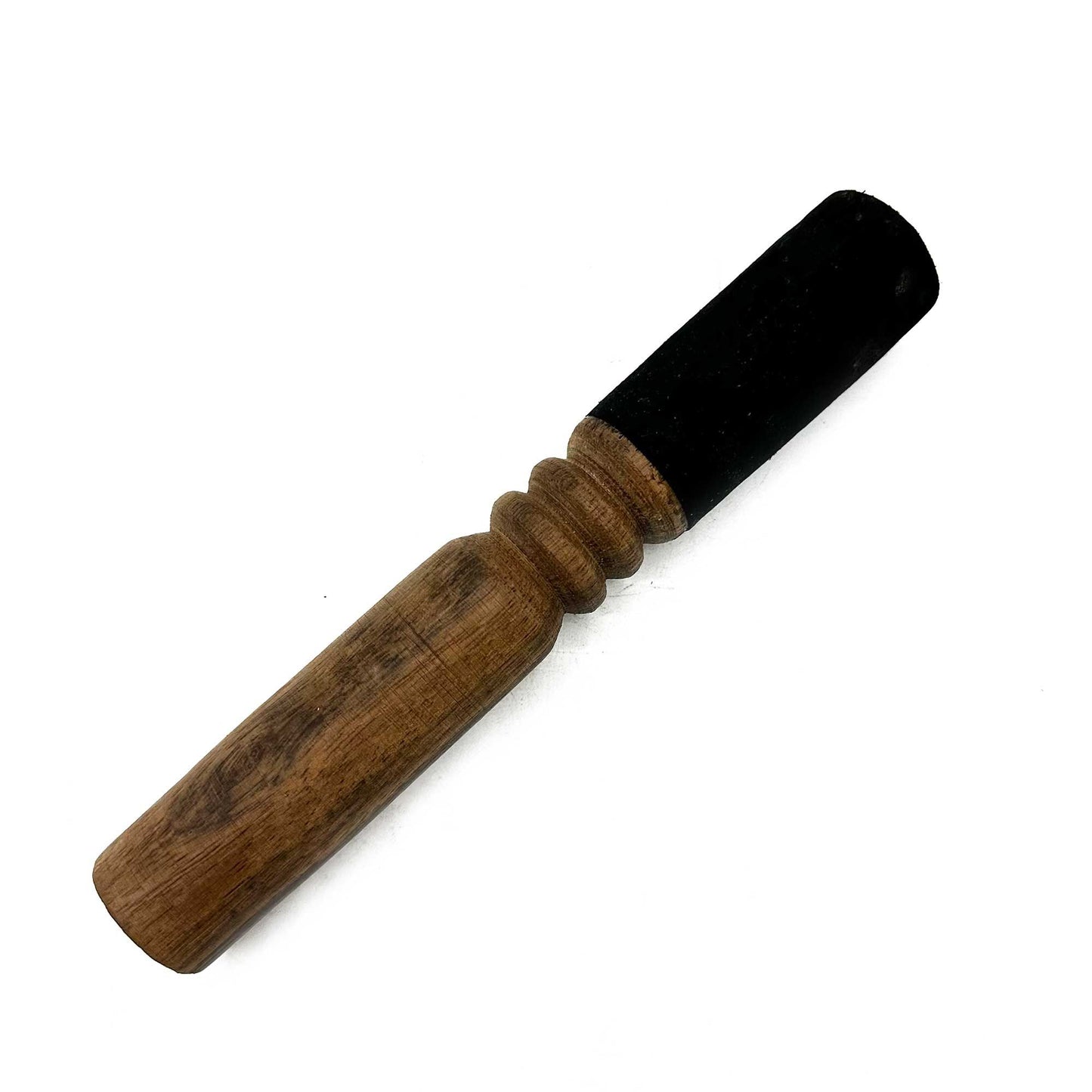 Kézzel készült és gravírozott hangtál ajándékszett - 14 cm - Zöld Tara