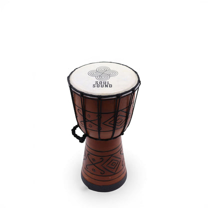 Kis professzionális Djembe dob - Soul Sound (mély) - Kicsi 30 cm (15 cm átmérő)