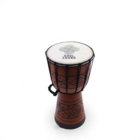 Kis professzionális Djembe dob - Soul Sound (mély) - Kicsi 30 cm (15 cm átmérő)