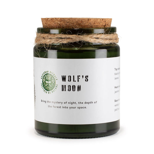 Greenman Woodwick Szója Gyertya - Farkashold
