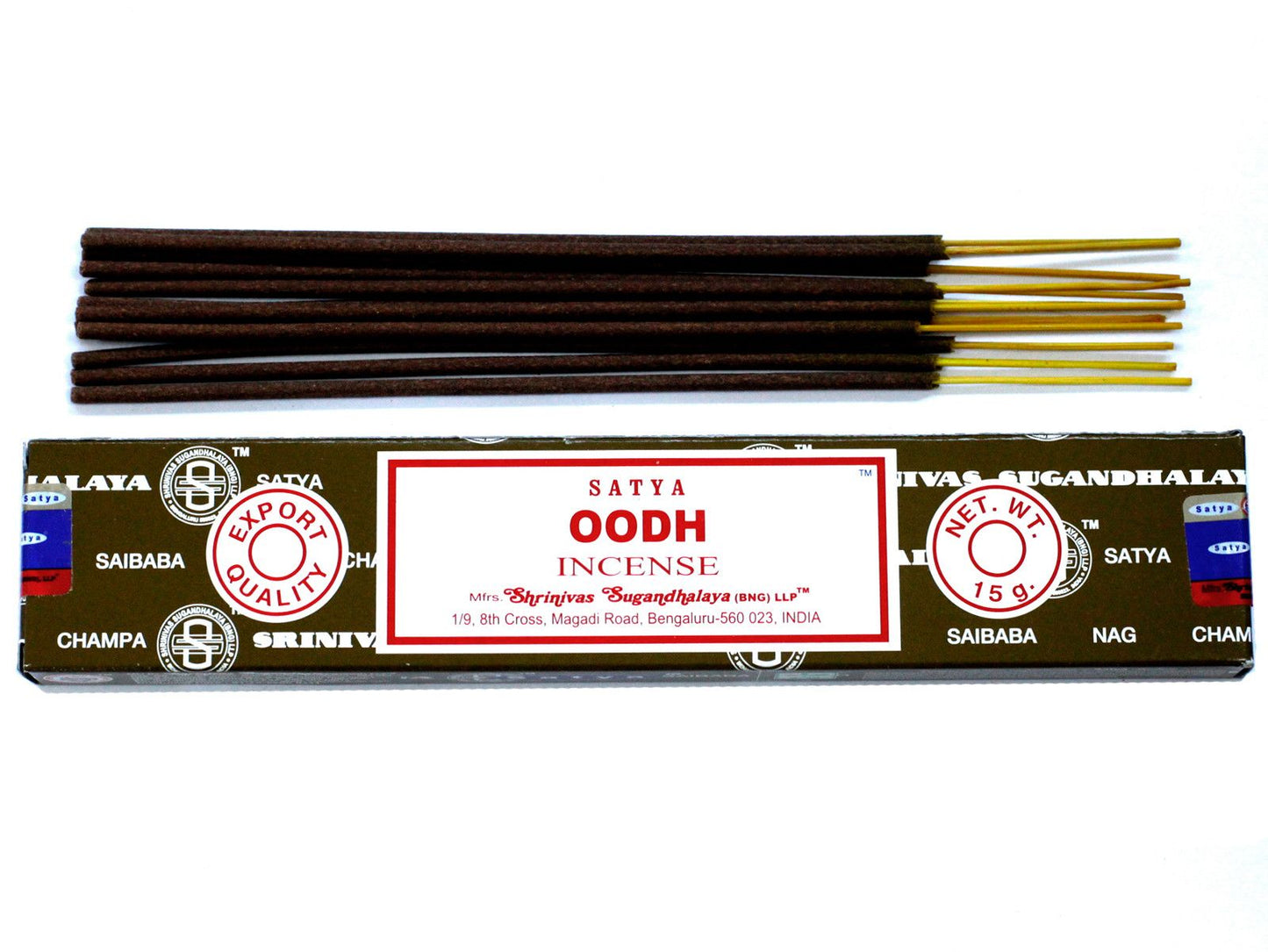 Satya füstölő 15g - Oudh