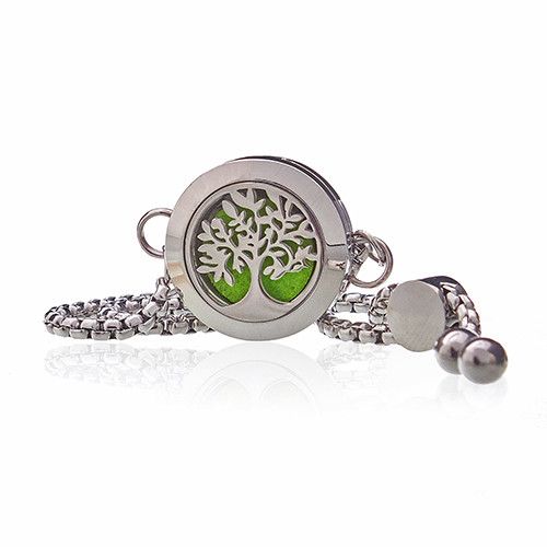 Aromaterápiás ékszer karkötő – Életfa – 20 mm