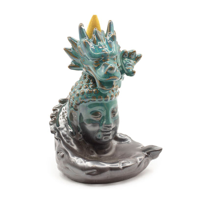Füstölő vízesés - Sárkány a Buddha felett