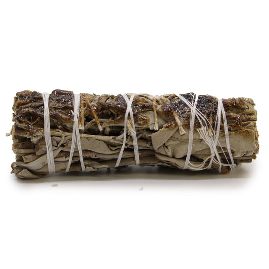 Füstölőpálca - Fehér Zsálya és Kopál Gyanta 10cm