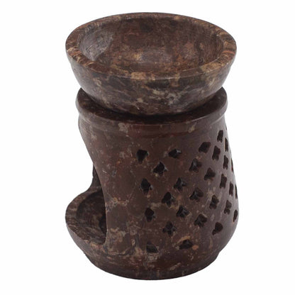 Kis szappankő olajmécses 8 cm - Klasszikus