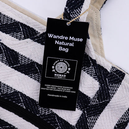 Jacquard natúr táskák – Atlas Nomad – Wander Muse táska