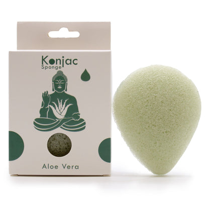 Könnycsepp Konjac szivacs - Aloe vera - Gyógyító