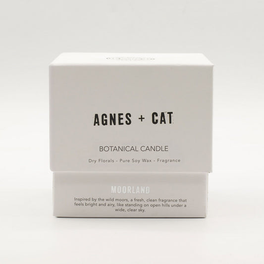 Agnes + Cat Növényi Szójaviasz Gyertya - Moorland