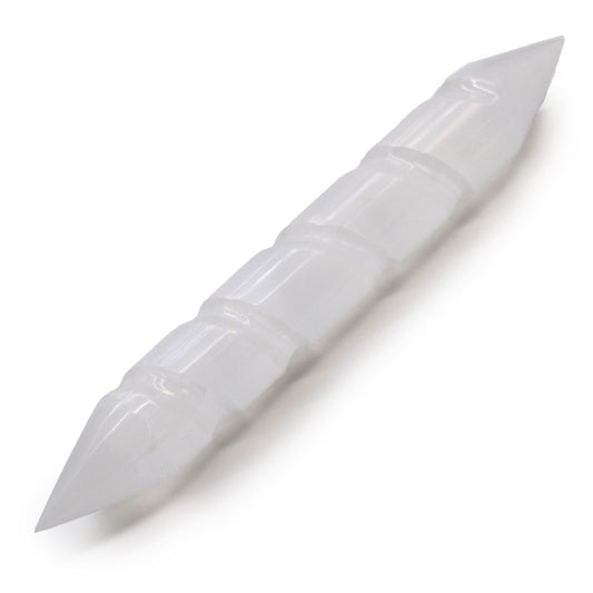 Szelenit spirál varázspálcák - 16 cm (mindkét végén hegyes)