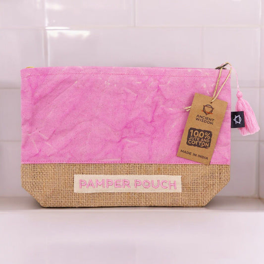 Pamper Pouch - rózsaszín és lila - Kőmosott