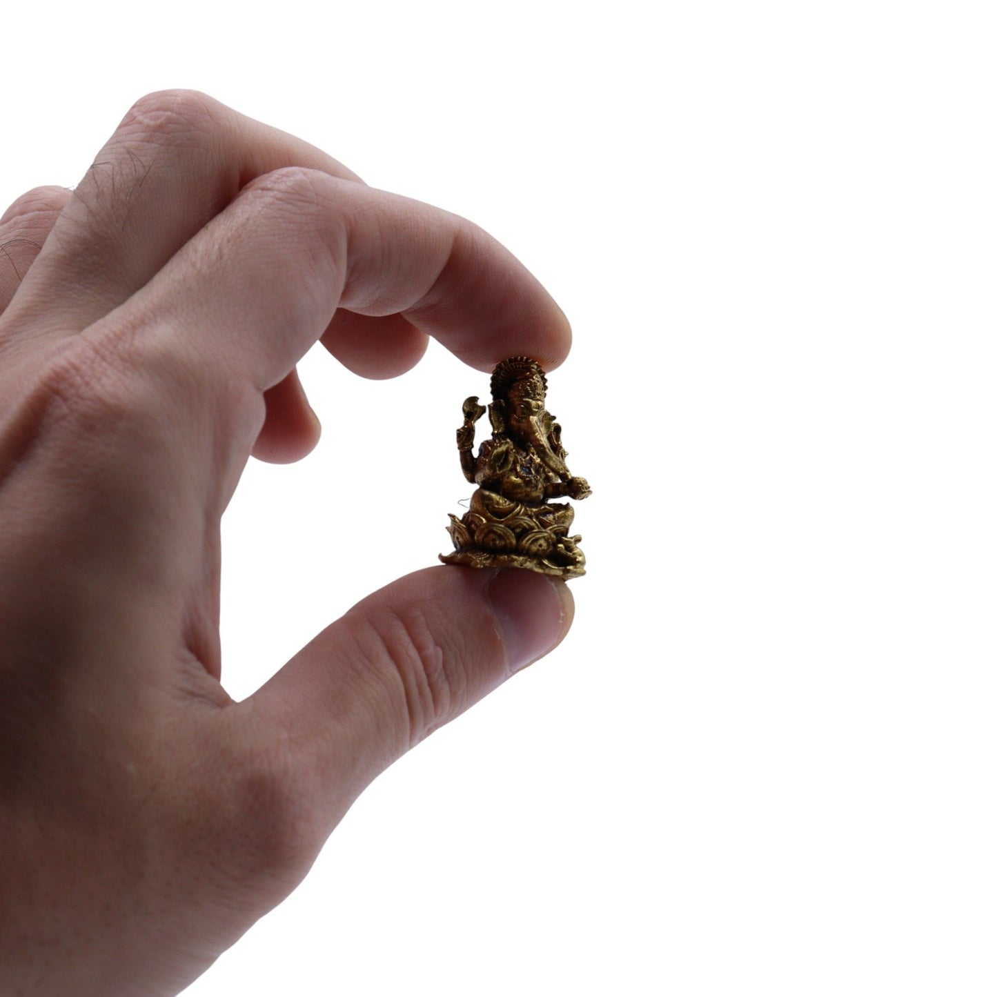 Réz miniatűr istenek – Ganésa (12 g) – 30 mm